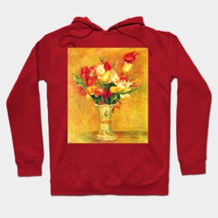 Tulips by Pierre Renoir Hoodie